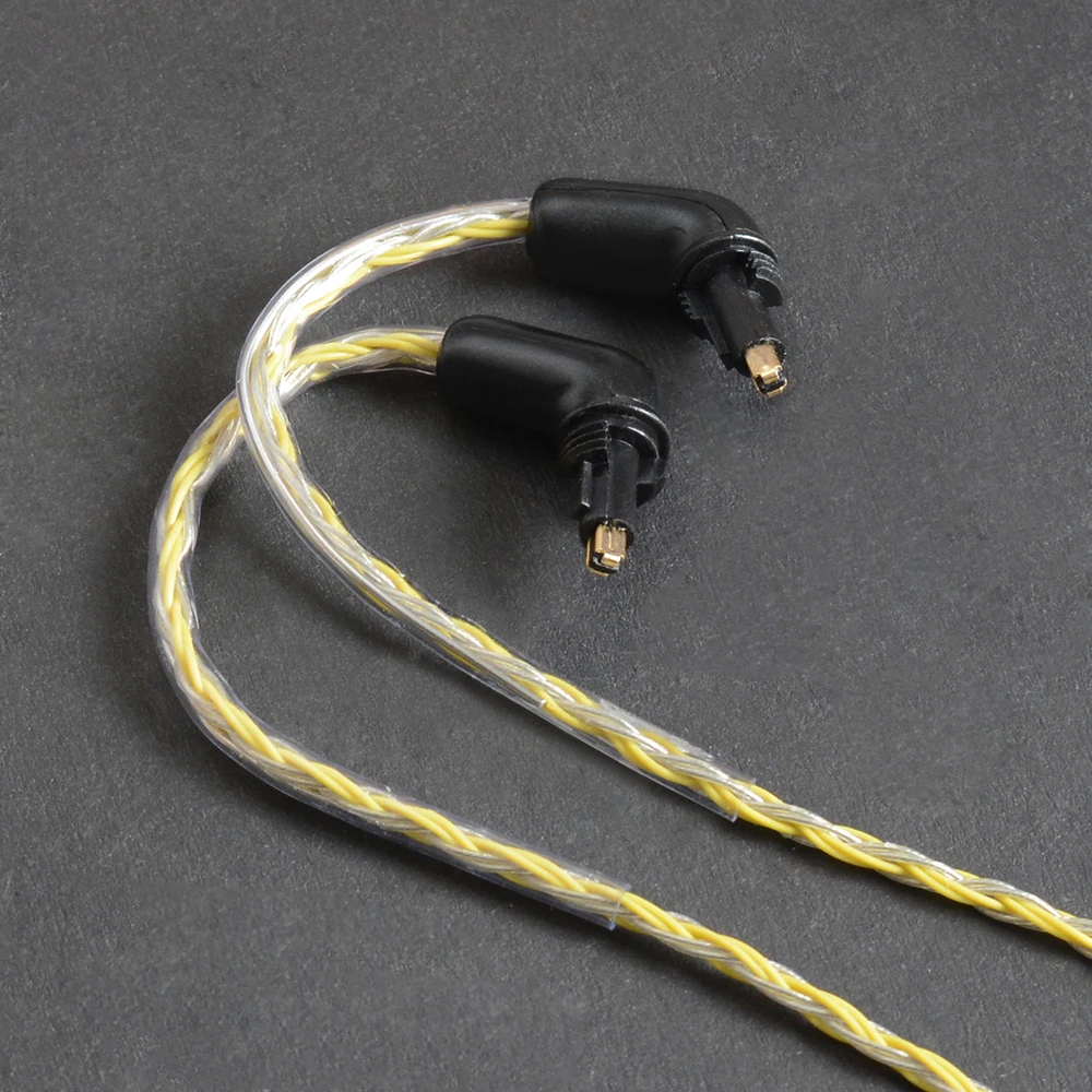 OKCSC EXK1000 наушники обновленные кабели 16 ядер 32AWG 2,5 мм/4,4 мм сбалансированный 3,5 мм аудио разъем для SONY EX600 EX800 EX1000 MDR7550