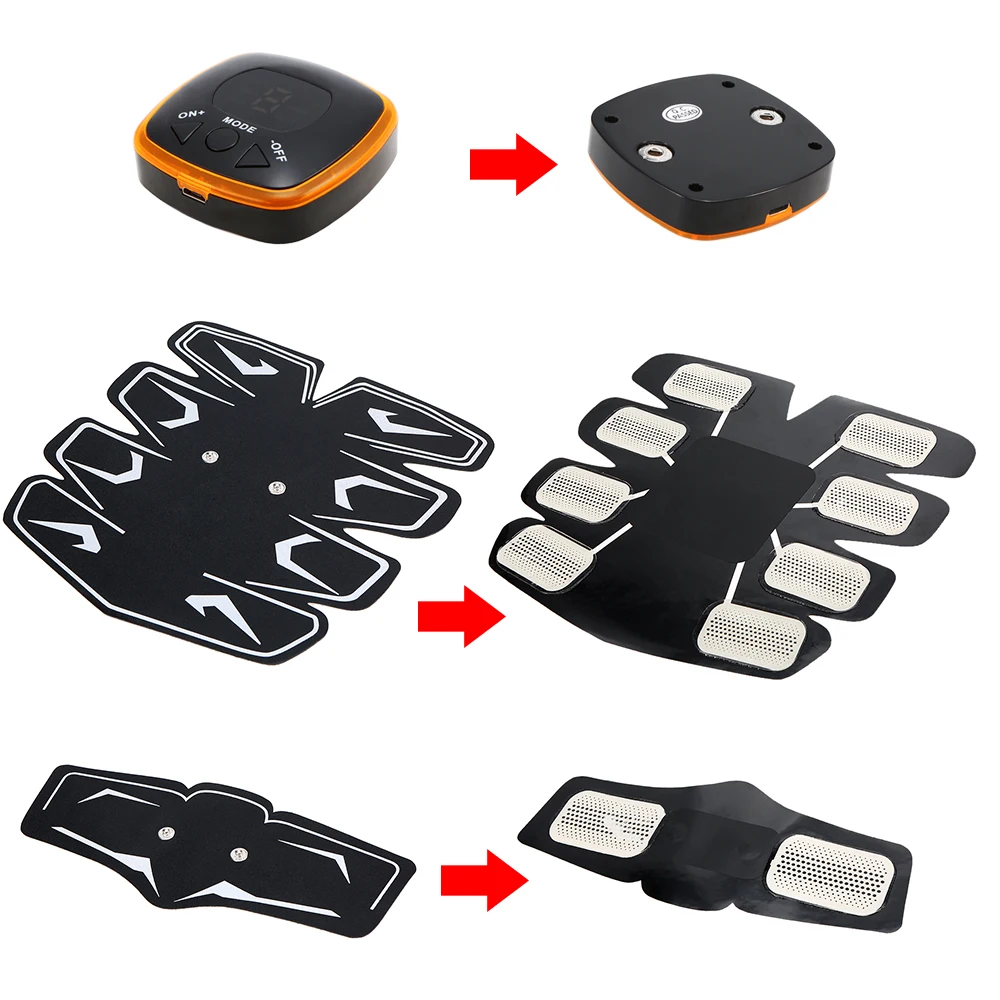 Вибрационный тренажер для мышц живота похудения сжигания жира фитнес-массаж