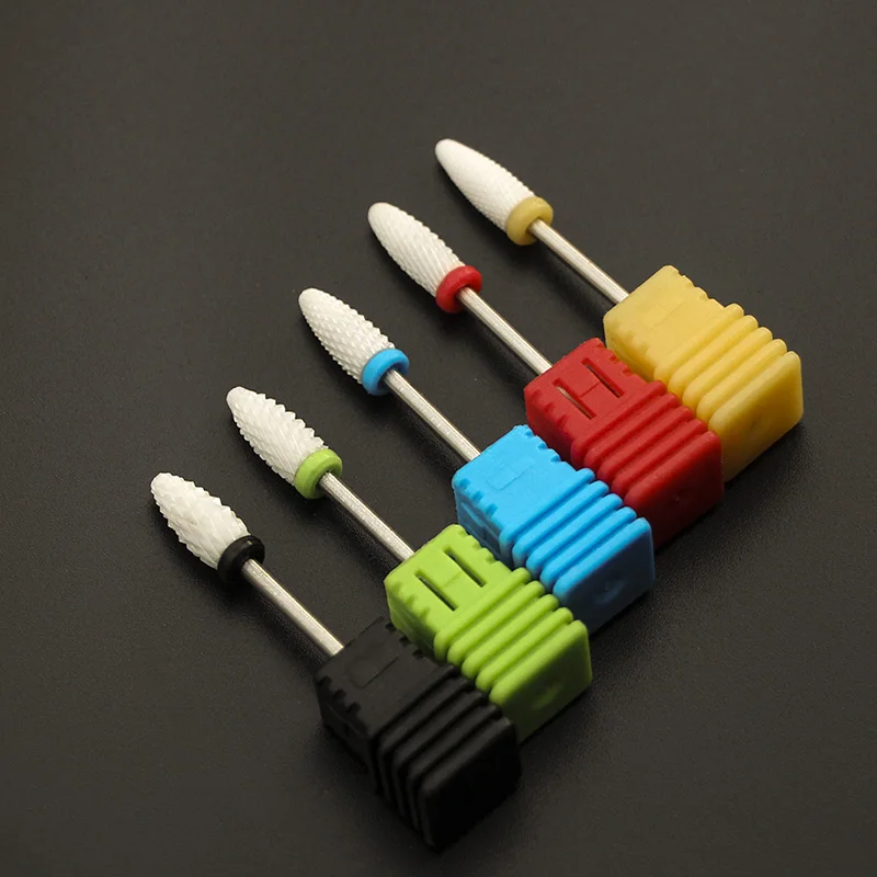 1 шт. аксессуары для электрической машинки маникюра|nail drill bits|ceramic nail drillnail |