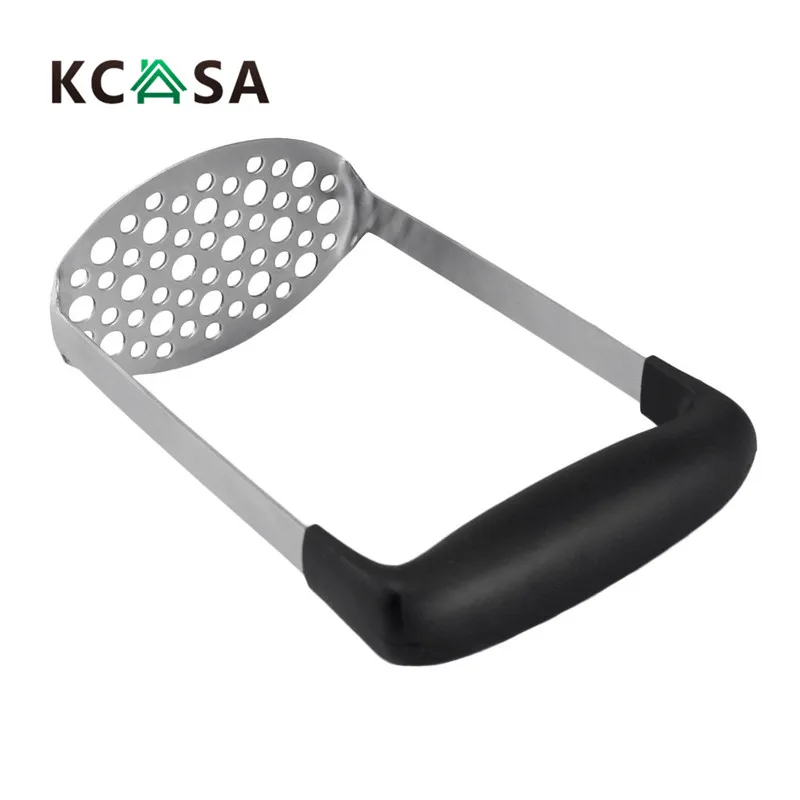 KCASA KC-PS031 Stainless Steel Potato Pumpkin Mud Pressure Machine Vegetable Press Masher Crusher Squeezer for kitchen tools | Дом и сад