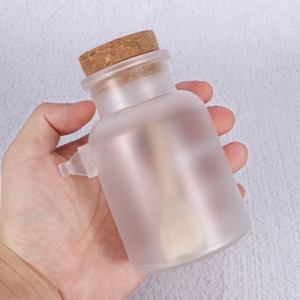 1 шт. косметическая маска в банке скраб соли для ванной с деревянной ложкой