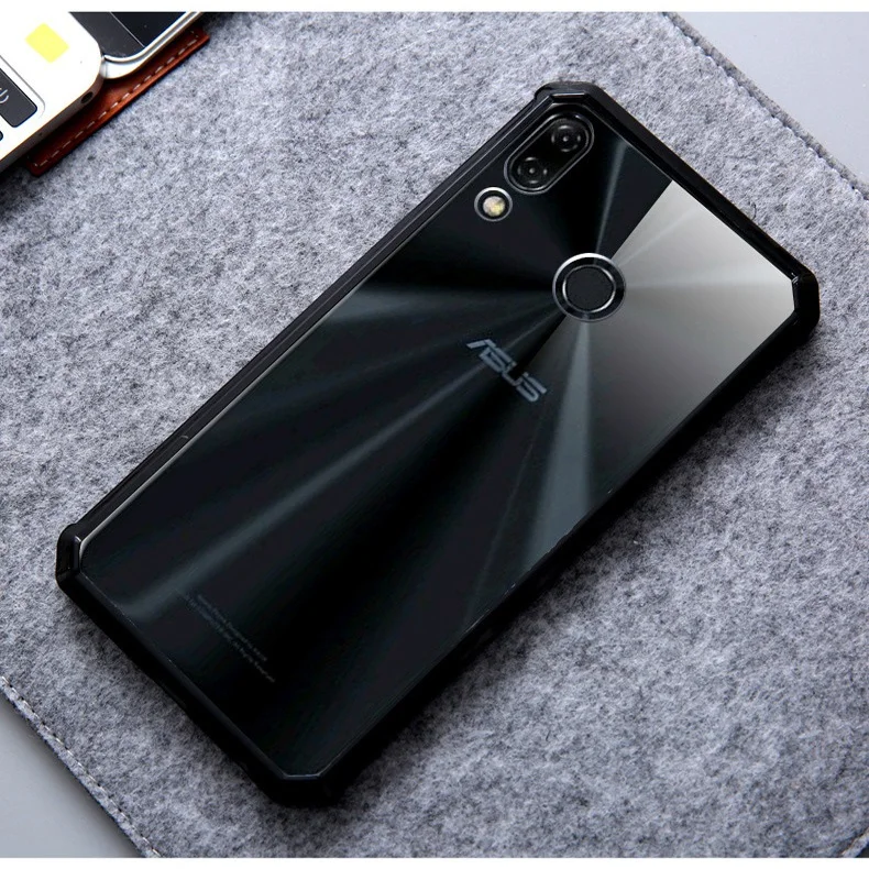 Для Asus ZenFone 5z ZS620KL/Zenfone 5 ZE620KL ASUS_X00QD Кристальный Гибридный Бампер прозрачный жесткий акриловый чехол-накладка для телефона