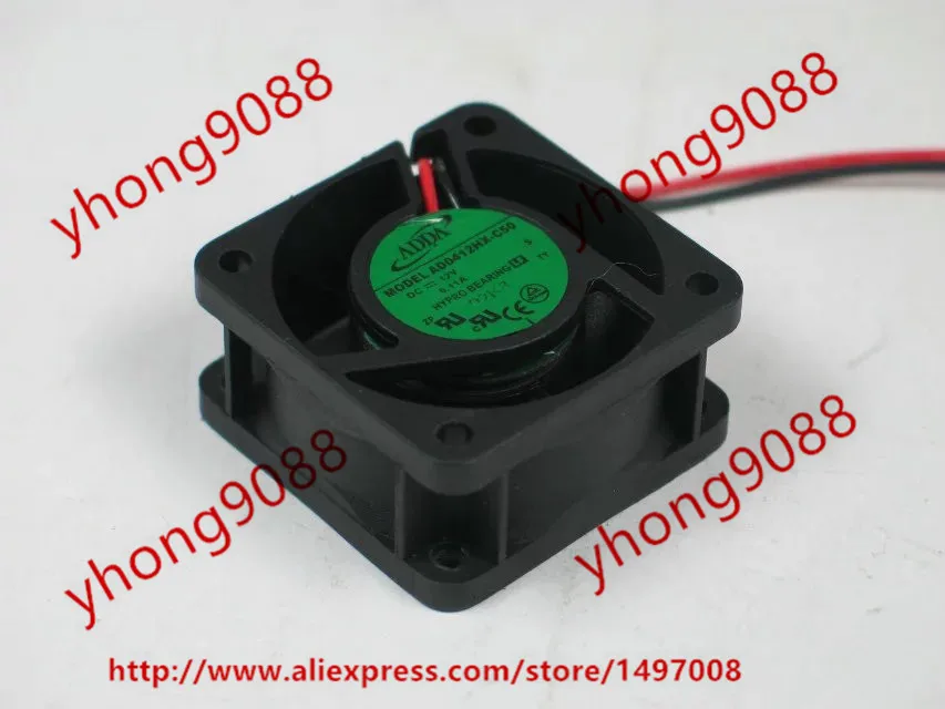 Охлаждающий вентилятор для сервера ADDA AD0412HX C50 DC 12 В 0.11A 40x40x20 мм|square fan|server fan40x40x20mm fan