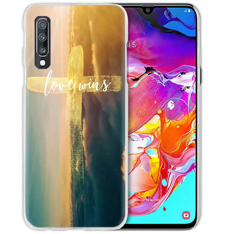 08 Jesus Cristo чехол для samsung Galaxy A50 A70 A20e A60 A40 A30 A20 A10 A8 A6 плюс A9 A7 жесткий поликарбонатный чехол-портмоне для телефона Капа - Цвет: 08