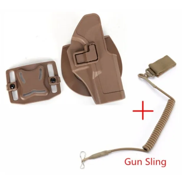 CQC Glock для Glock 17/22/31 кобура для пистолета Тактическая Военная Униформа маскировки пояс петли весло кобура пистолета чехол/слинг