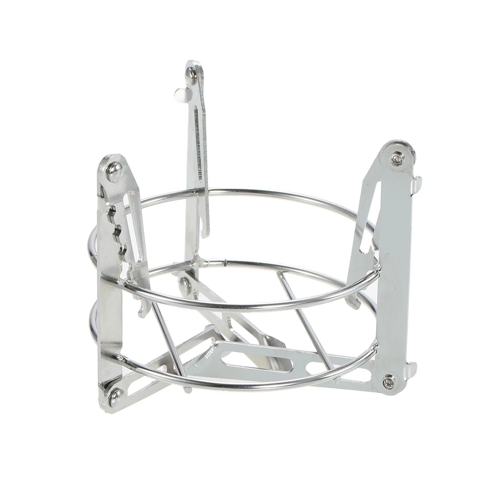 Портативная подставка для плиты кемпинга складная стойка из нержавеющей стали