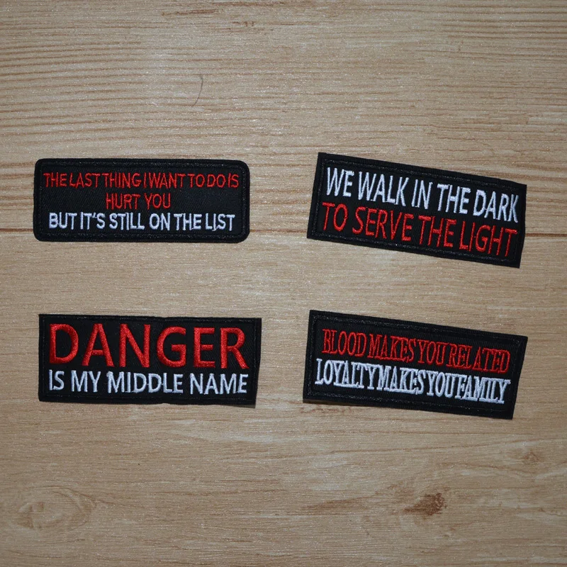 10*4 см различные буквы железа на вышитые одежды патчи для наклейки оптом|Заплатки|