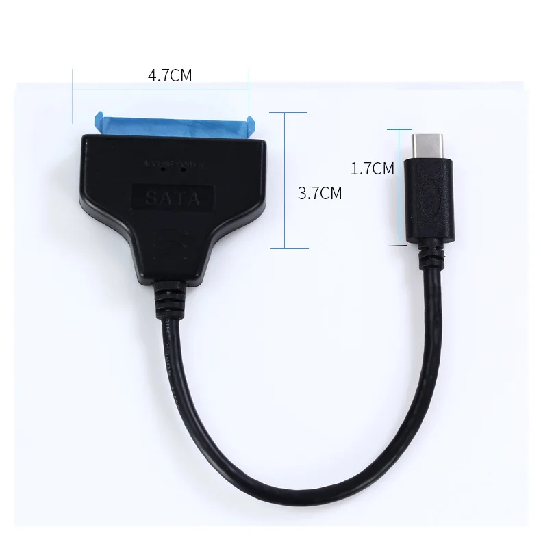 100 шт. кабель конвертер USB 2 5 Type c на SATA 7 + 15pin|Кабели передачи данных| |