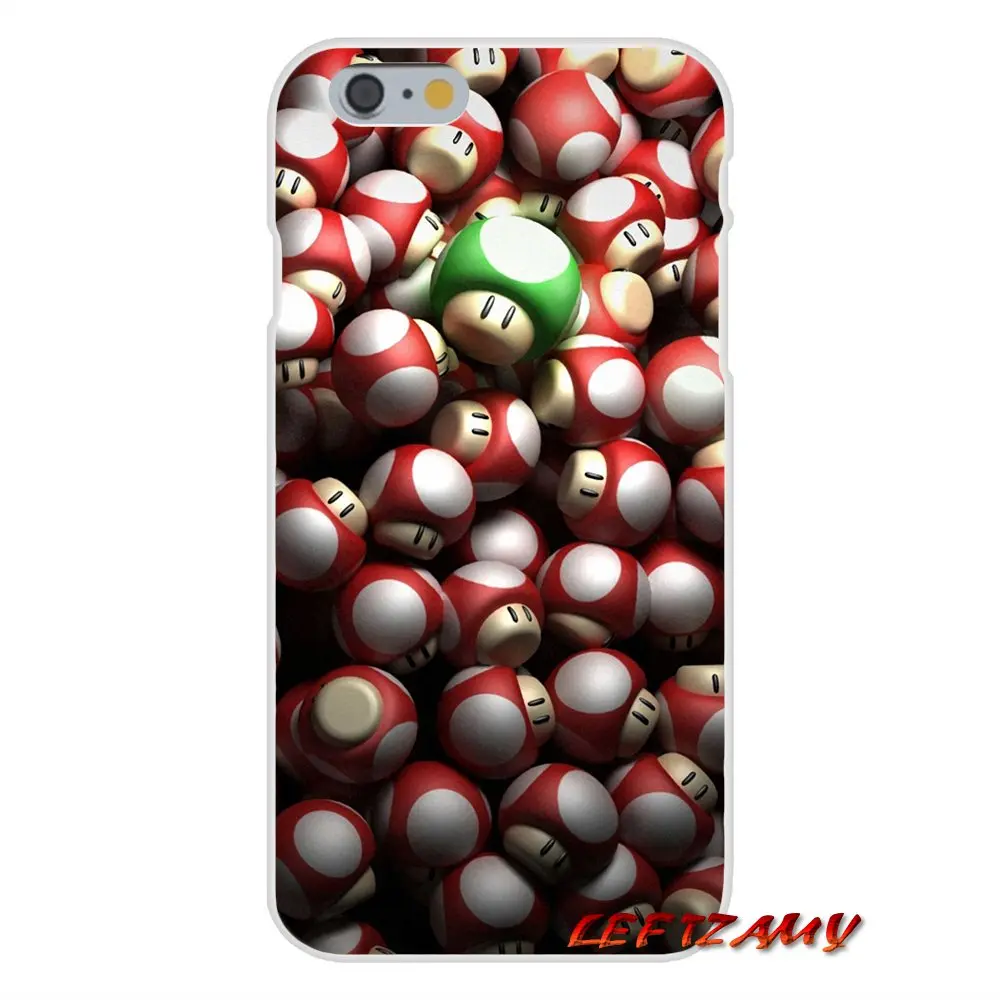 Чехлы Super Mario Bros грибы художественный постер для Sony Xperia M2 M4 M5 E3 XA Aqua Z Z1 Z2 Z3 Z5 compact LG K4 7