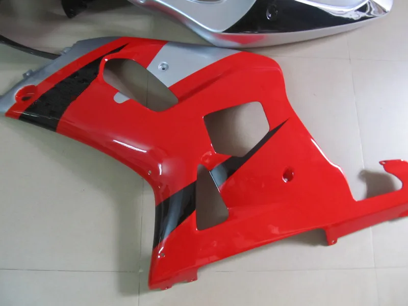 Набор обтекателей мотоцикла для GSXR600 750 K1 01 02 03 GSXR 600 GSXR750 2001 2002 2003 красный