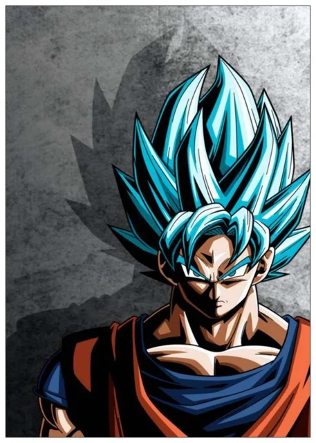 ZZ11808-05 Dragon Ball Z Goku аниме плакат в скандинавском стиле настенные художественные модные картины на холсте принты Мультяшные модульные картины украшение дома - Цвет: ZZ11808-05