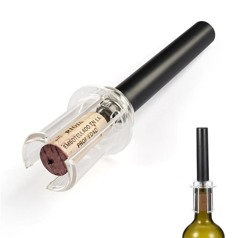 

Red Wine Opener Air Pressure Type Wine Bottle Opener Stainless Steel Pin Type Bottle Pumps Corkscrew Cork Out Tool