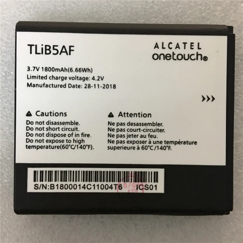 1800 мАч! Новый TLiB5AF Батарея для Alcatel One Touch Pop C5 OT 5036 5036D 5037 5037D 5037A 5037X|Аккумуляторы