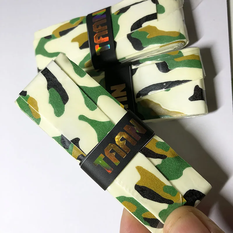 3 шт. ракетки для тенниса ZARSIA камуфляжные липкие из ПУ кожи вязкие теннисные 0 6 мм