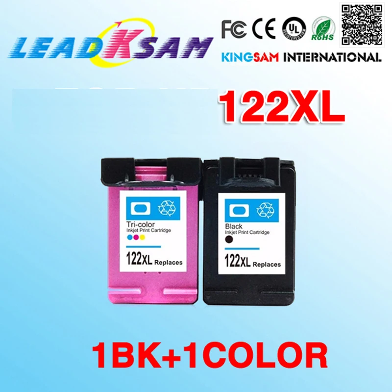 Сменные чернильные картриджи 122XL для 122 Deskjet 1000 1050A 2000 2050 2050A 3000 3050 3050A 1510|ink