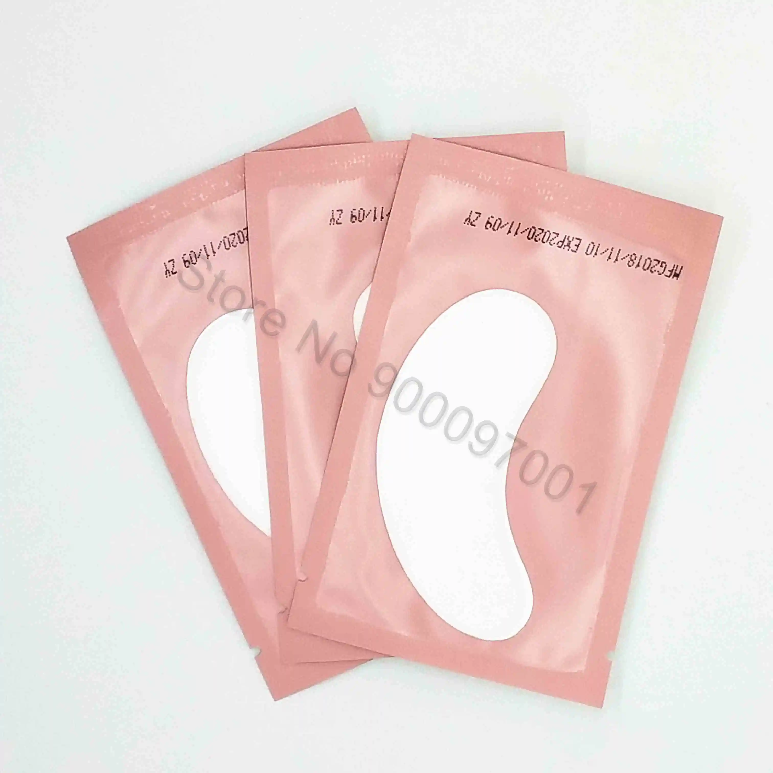 pink 50pairs 50 пар/упак. новые бумажные патчи ресницы под накладки для глаз ресницы наращивание ресниц бумажные патчи для глаз накладки-наклейки под глаз инструменты для макияжа - Цвет: pink 50pairs