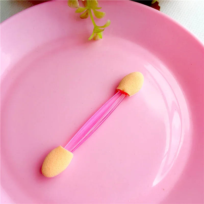 10 шт./компл. макияж двусторонние тени для век подводка глаз Кисть аппликатор