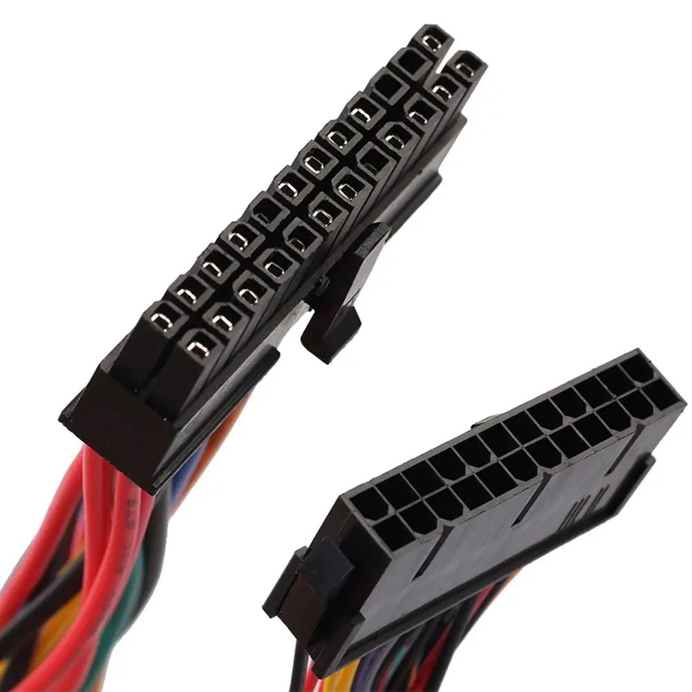 15 см 24 контакта штекер-гнездо ATX PSU Удлинительный кабель питания для Dell шнур ПК