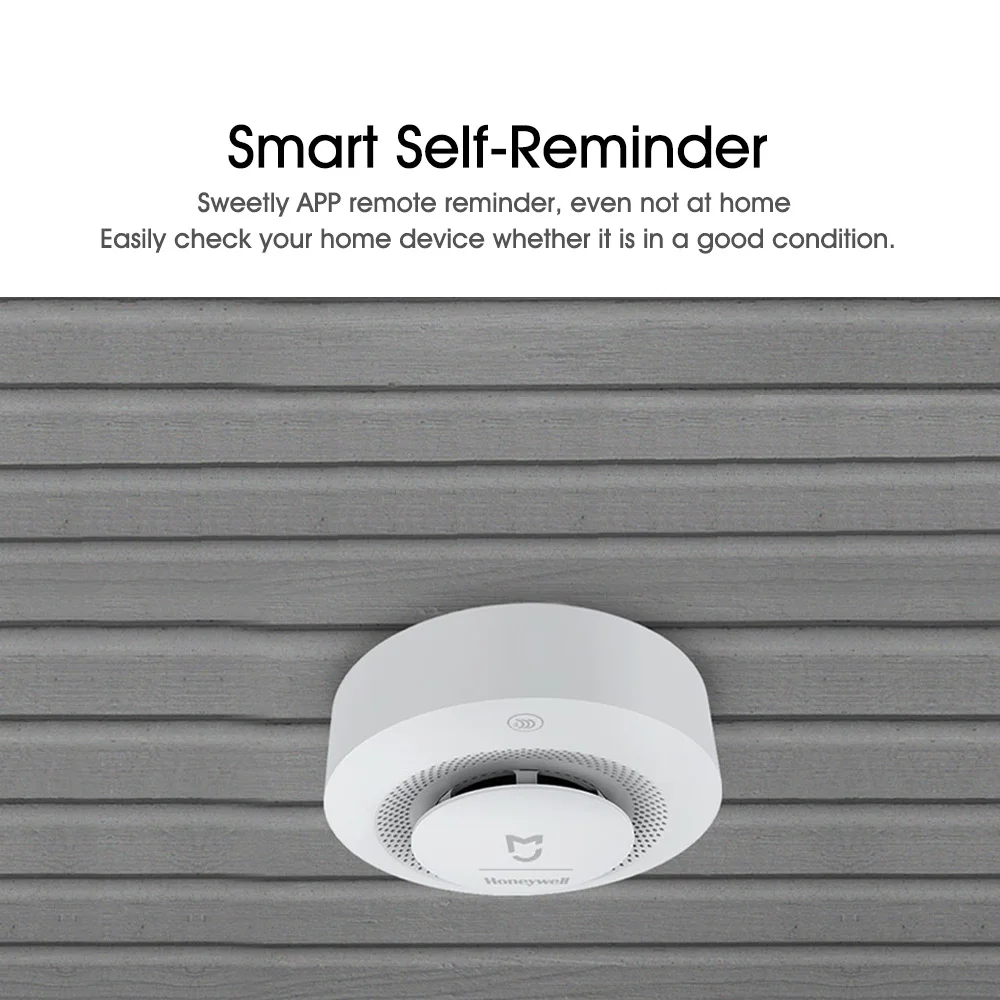 Xiaomi Honeywell Fire Alarm Detector Smoke Sensitive Sensor Home Security Zigbee Smart Fire Alarm Smoke Detector APP Control