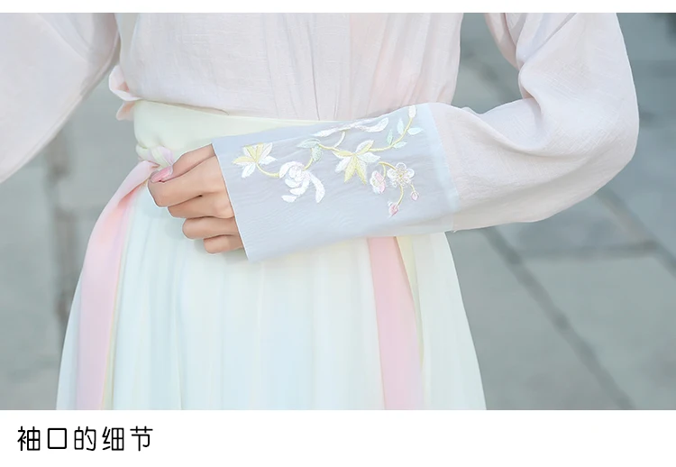 Традиционный Женский Тан Древний китайский костюм Hanfu Вышитый Костюм принцессы династии опера китайский Hanfu платья DWY1334