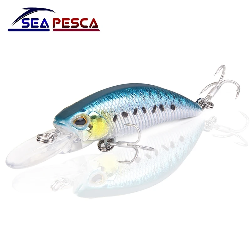 SEAPESCA Лазерная блесна рыболовная приманка 65 мм 5 г воблеры искусственная жесткая