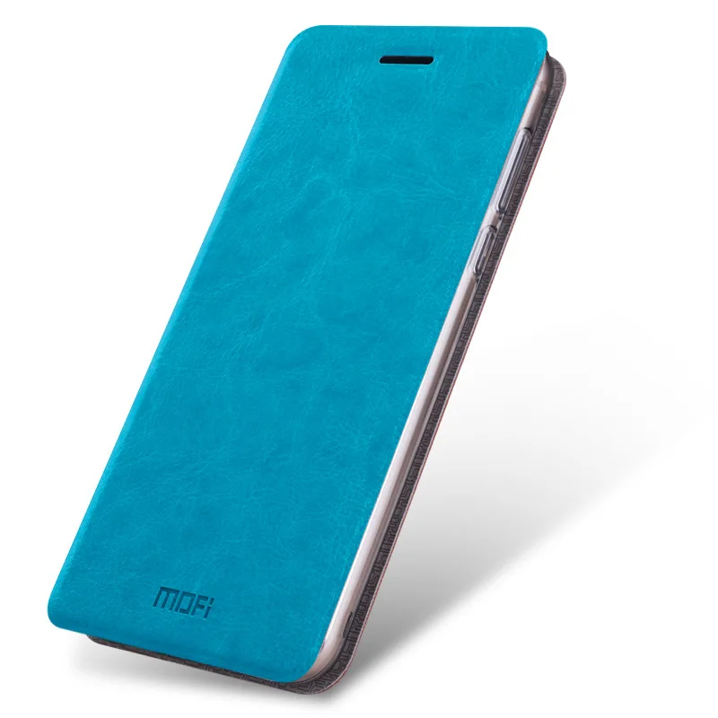 Xiaomi redmi note 5 Чехол, MOFI Book, флип, стильный, высокое качество, мобильный чехол для телефона, для Xiaomi redmi note 5, глобальная версия - Цвет: Blue