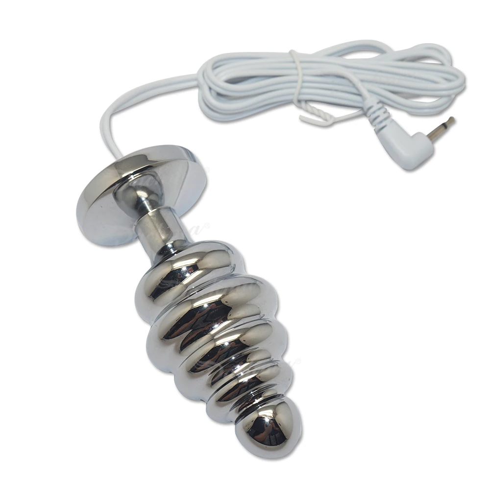 Сексуальное Целомудрие электрошок Анальная попа устройство для мочеиспускания