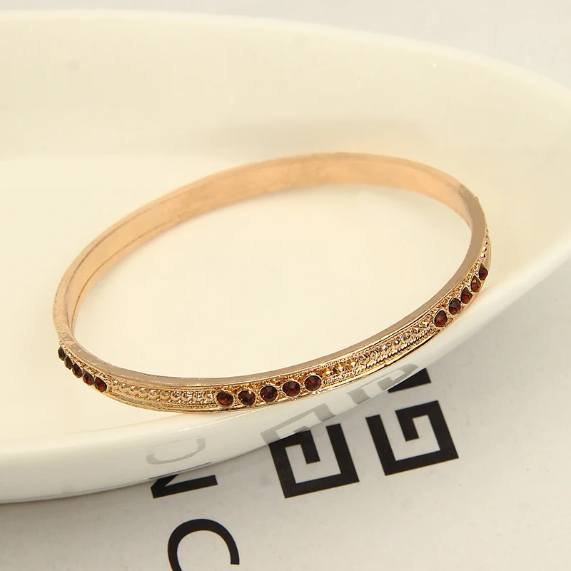 Модный Браслет Стразы ручной работы из цинкового сплава женские модели для детей