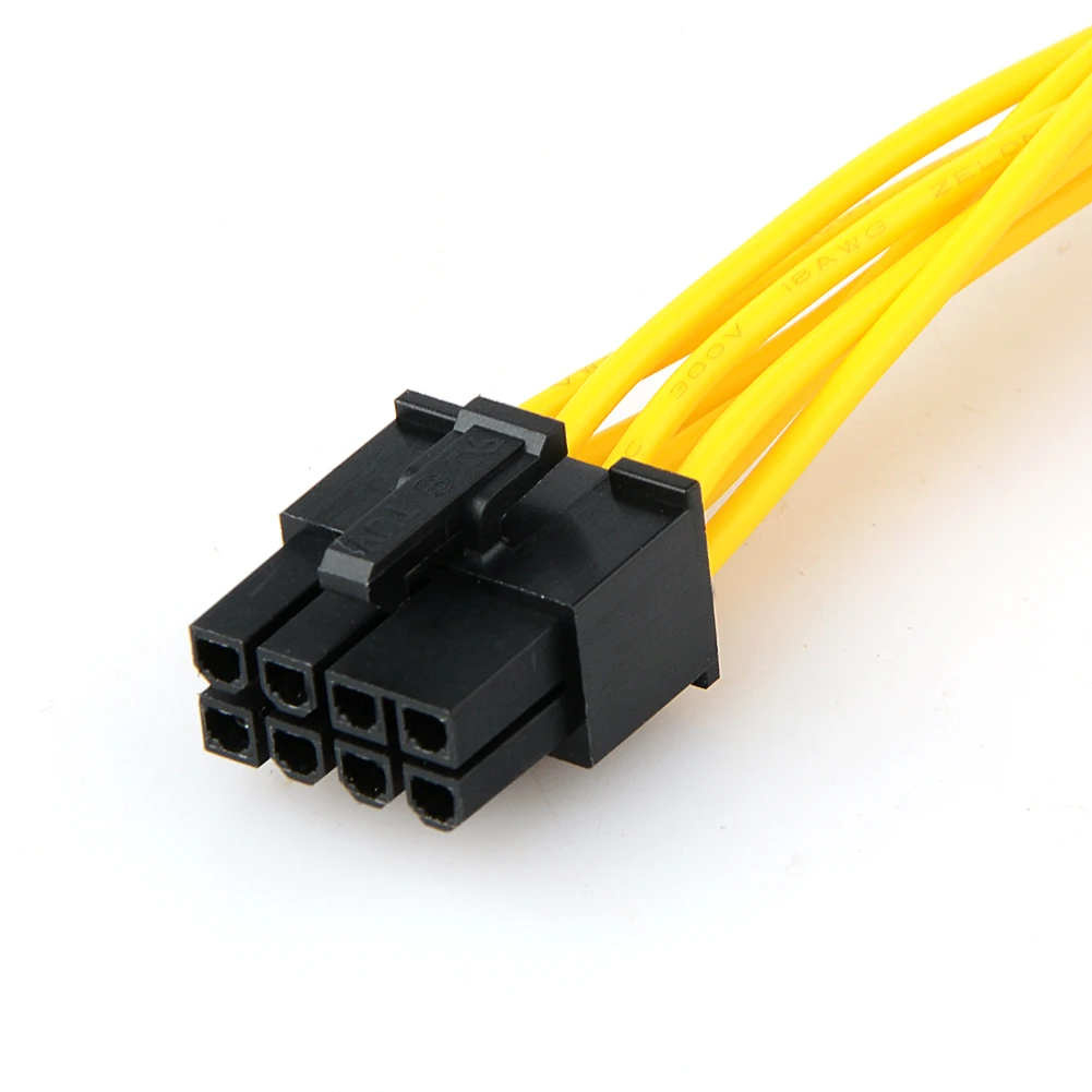 Силовой удлинитель PCI Express PCIe кабель питания для ПК с разъемом видеокарты 25 см 8