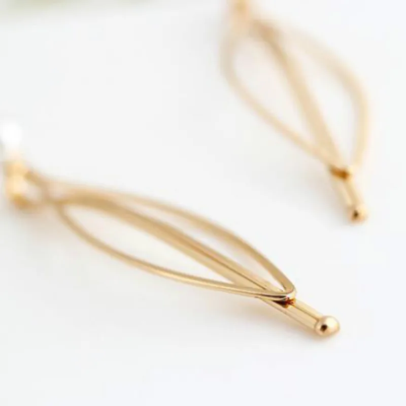 Корейские заколки для волос с полыми сердечками и звездами женские аксессуары