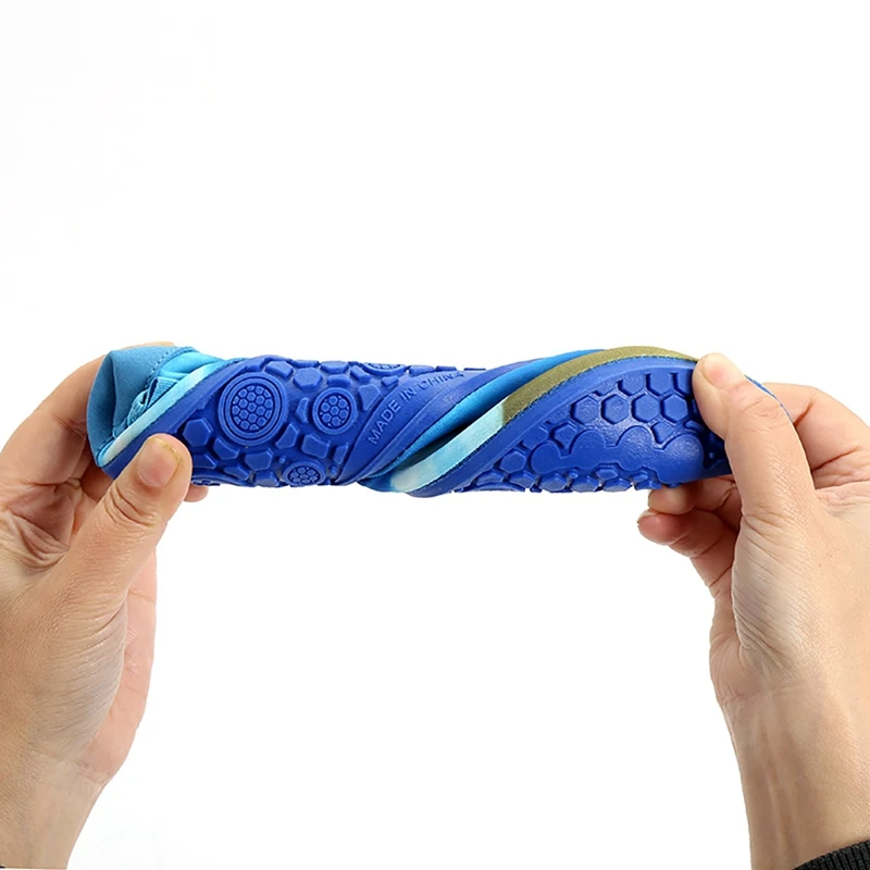 Легкая Нескользящая быстросохнущая пляжная обувь для плавания с принтом|Обувь