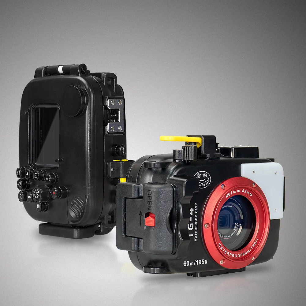 Чехол для камеры Olympus TG4 60M/195ft водонепроницаемый чехол с двумя волоконно