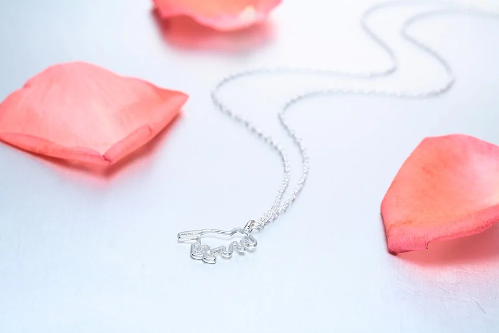 QIAMNI милый динозавр тираннозавр мультфильм дизайн кулон ожерелье Дети Ювелирные