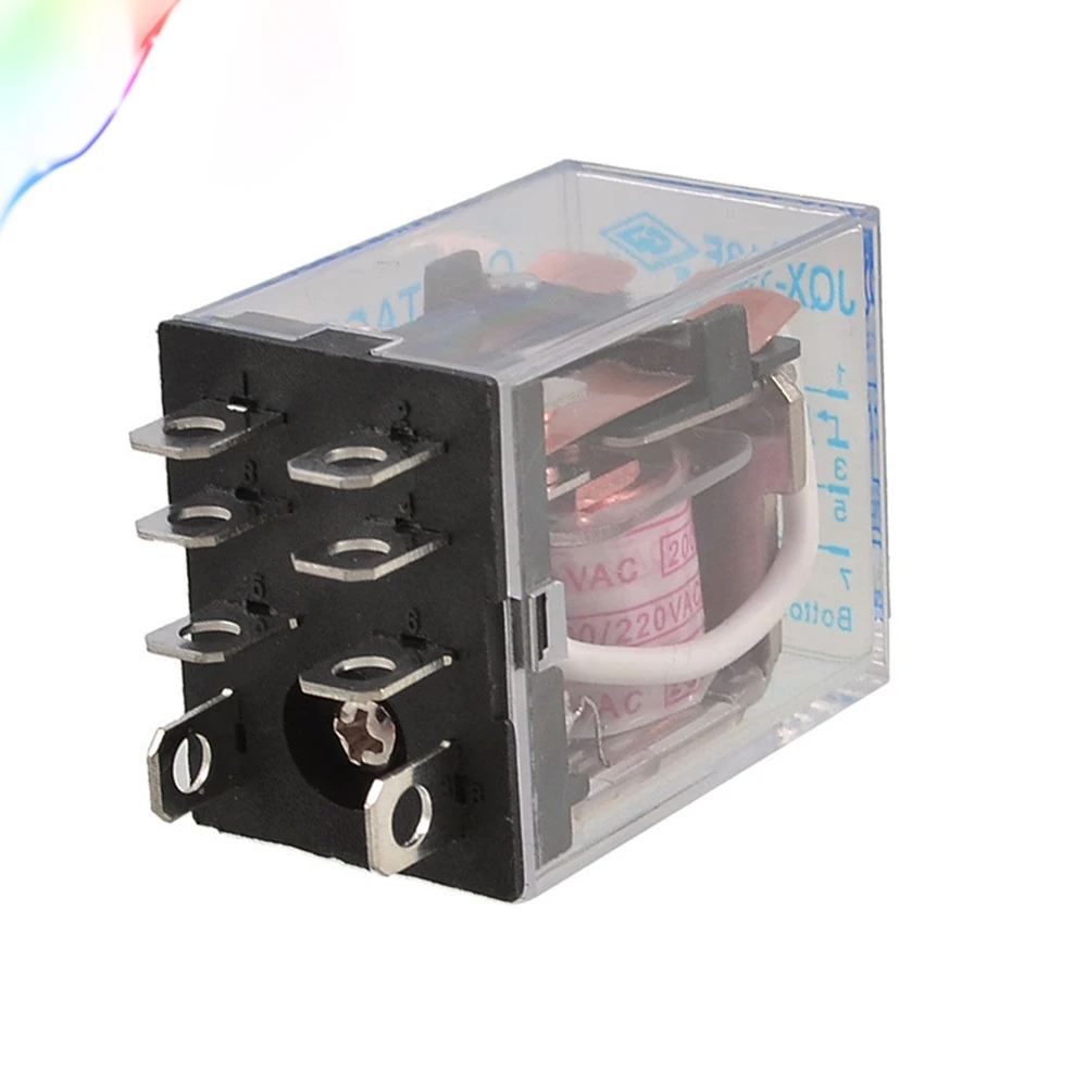 JQX 13F2Z AC 200V 220V Катушка 10A 240VAC 28VDC 8 Pin DPDT реле общего назначения|Реле| |