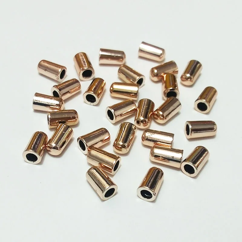 Концевики для кожаного шнура ожерелья кисточки акриловые бусины фурнитура