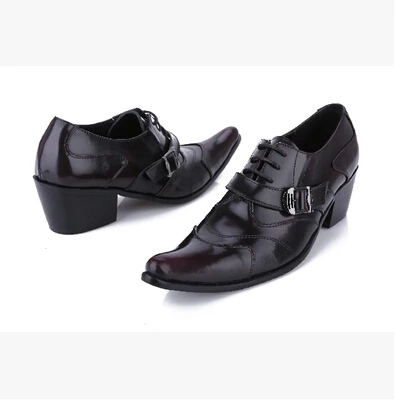 Роскошные черные Модные Мужские модельные туфли с острым носком новинка 2016 года