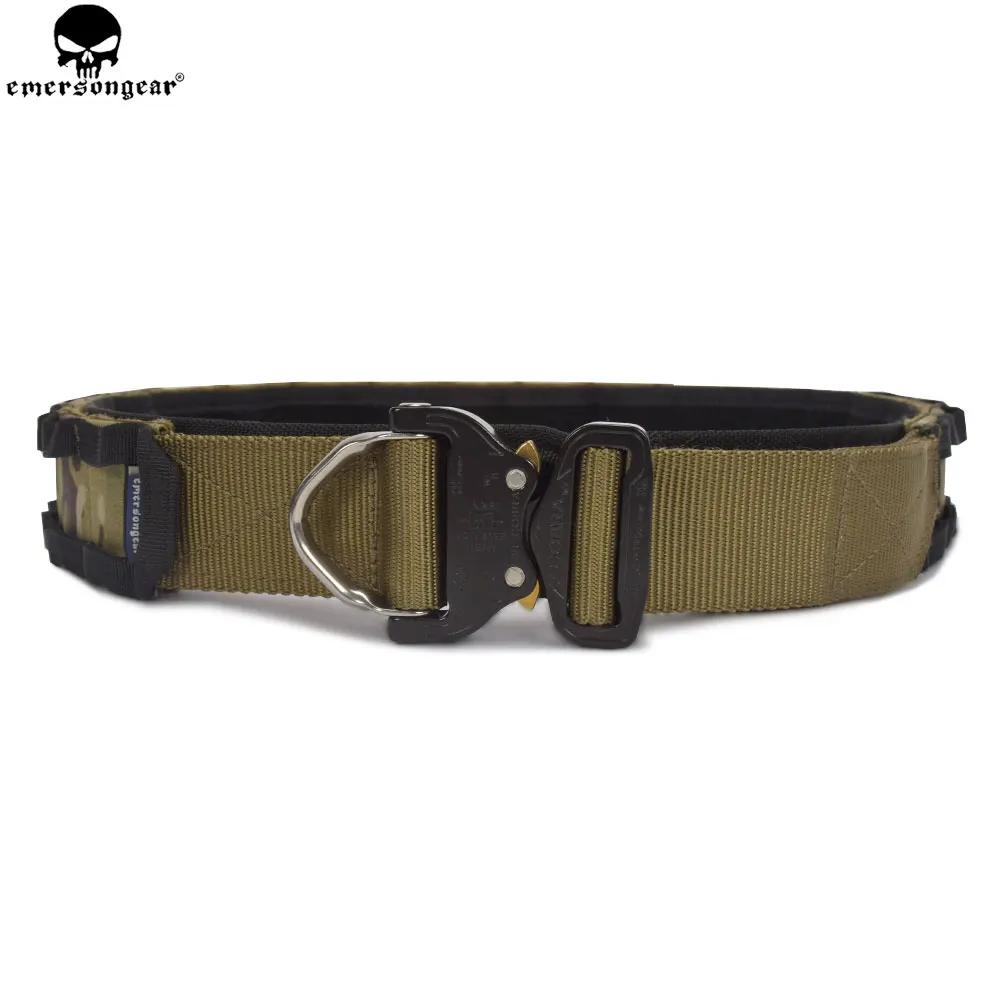 EMERSONGEAR D Ring реггеры боевой пояс 1 75 2 дюйма цельный emerson тактическое снаряжение