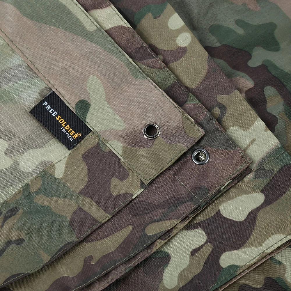 Плащ пончо для мужчин длинный плащ активного отдыха походов кемпинга охоты в