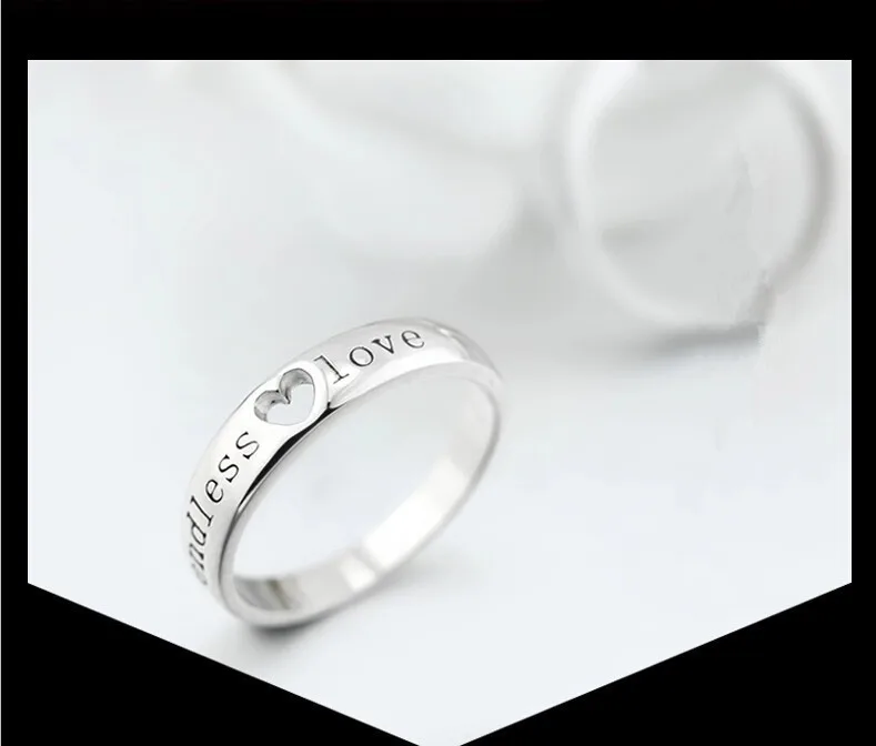 Модные кольца с надписью Love Heart для мужчин и женщин подарки на день Святого