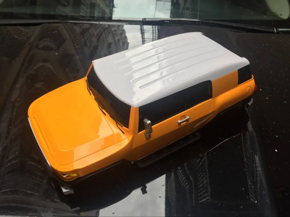 1/10 масштаб Rock Cralwer AXIAL SCX10 Tamiya CC01 RC8WD D90 51560 Toyota FJ Cruiser Body set Wheelbase 265 мм (без багажника