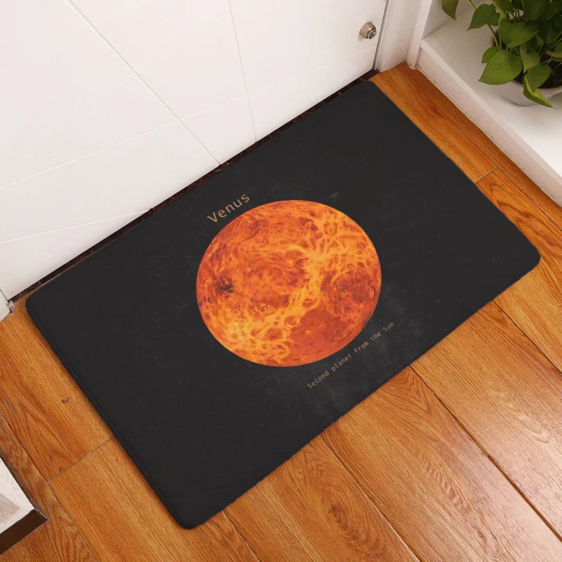 Нептун Юпитер входные двери ковры Meroury Saturn домашние коврики Venus Uranus Декор домашний пол прямоугольник коралловый флисовый коврик
