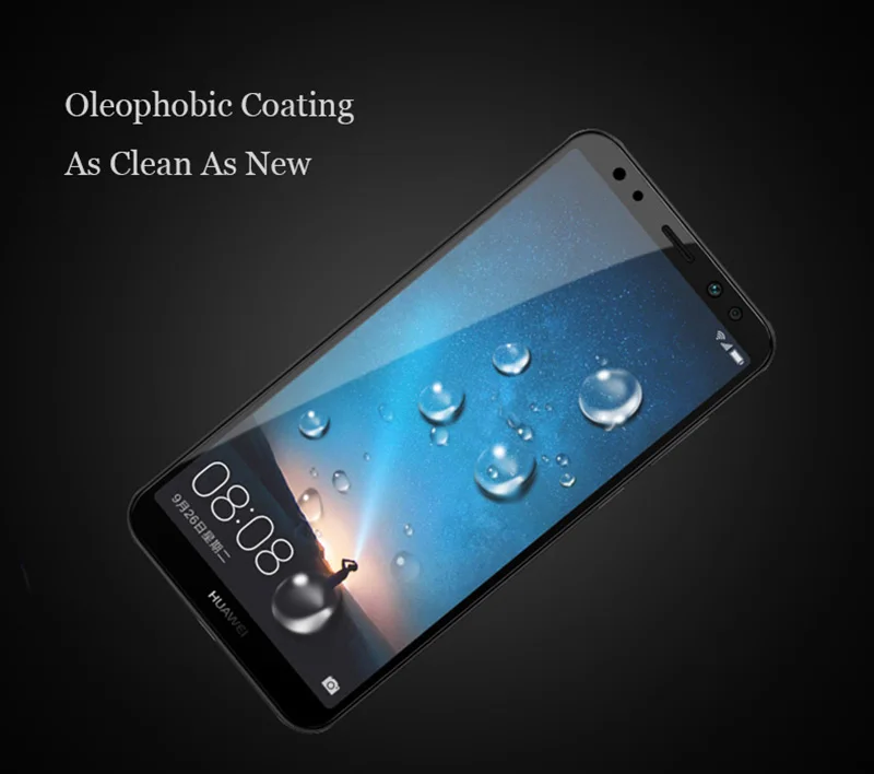 Изогнутое стекло для Huawei Mate 10 Lite 2 шт. защитное покрытие экрана закаленное Nova 2i