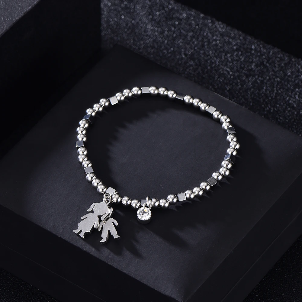 Модные индивидуальные ювелирные изделия браслет с кубиками из бисера шармы в