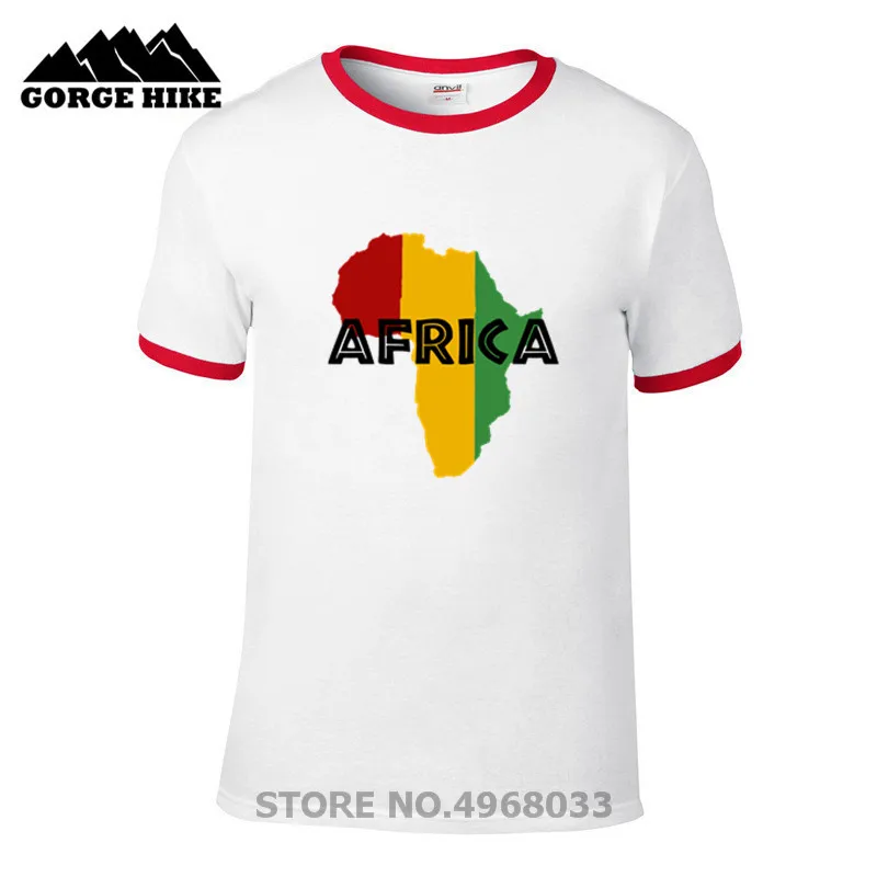 Africa Rasta A tribute to motherland Mama in a rasta reggae стильные мужские футболки с круглым вырезом