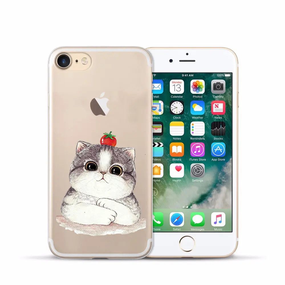 Arvin простой чехол для Iphone 7 5 5S 6splus X XS Max XR силиконовый 6s мягкий прозрачный защитный