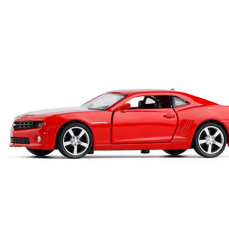 Высокая имитация 1/36 масштаб chevrolet camaro супер автомобиль сплава оттягивать назад модель автомобиля коллекция металлические модельные игрушки