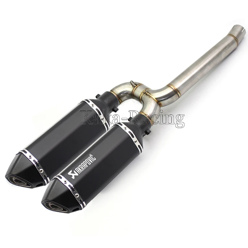 FZ6 N FZ 6N 6 6S полный выхлоп Системы Akrapovic мотоцикл выхлопной глушитель трубы для