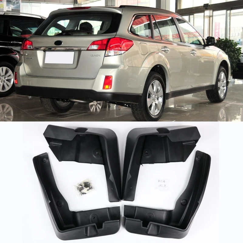 Аксессуары 4 шт./компл. подходит для SUBARU OUTBACK 2010 2011 2012 2013 брызговик закрылки брызговик крыло