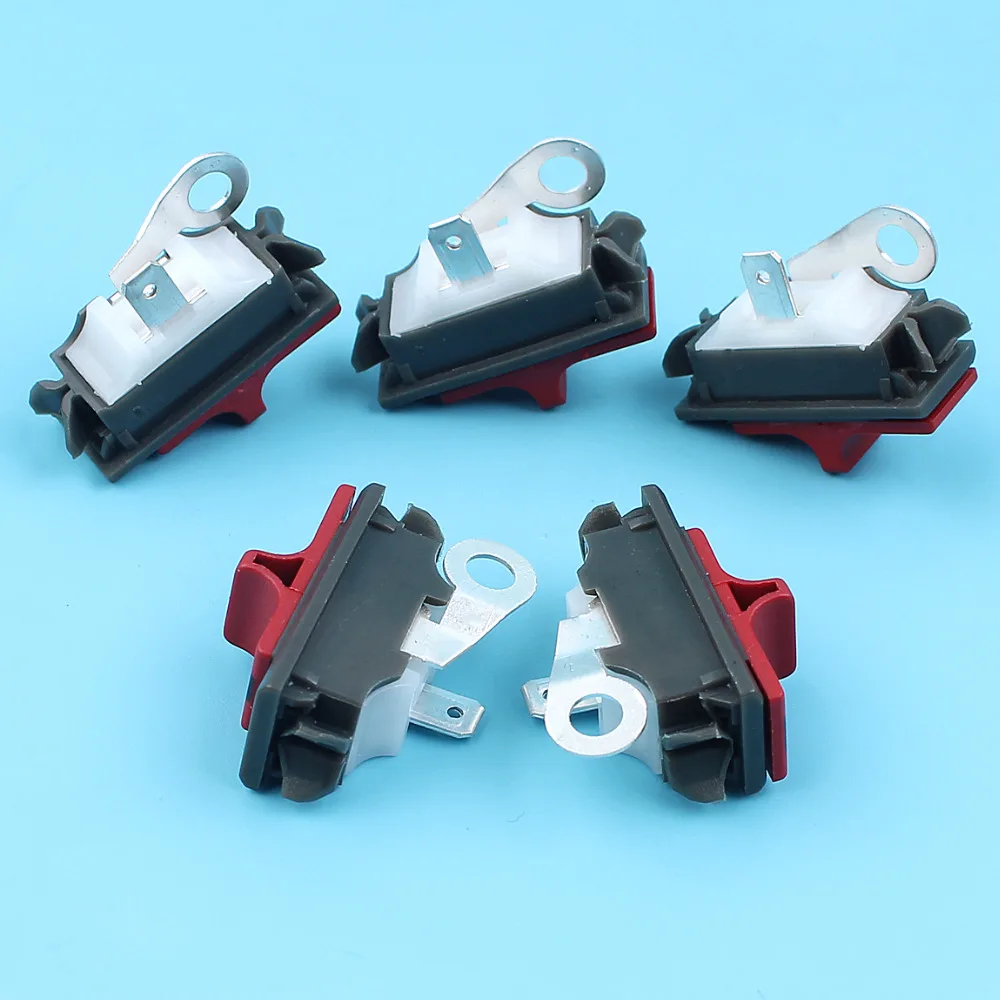5 x комплект ПЕРЕКЛЮЧАТЕЛЯ ВКЛ ВЫКЛ для бензопилы Husqvarna 136 137 141 142 50 51 55 254 257 261 262 268 272