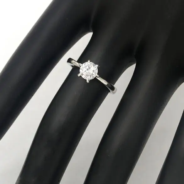 Hot selling Women Clear Zircon Inlaid Wedding Bridal Engagement Party Jewelry Ring | Украшения и аксессуары